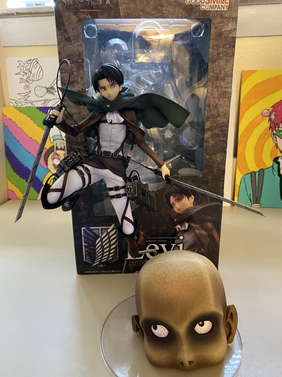 進撃の巨人 リヴァイ 1/8scale pre-painted figure Brave-Act Attack on Titan 1/8 Scale Pre-Painted Figure Levi