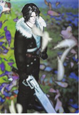 Final Fantasy 8 VIII Trading Card Carddass Masters Visual 6 Puzzle Card Squall