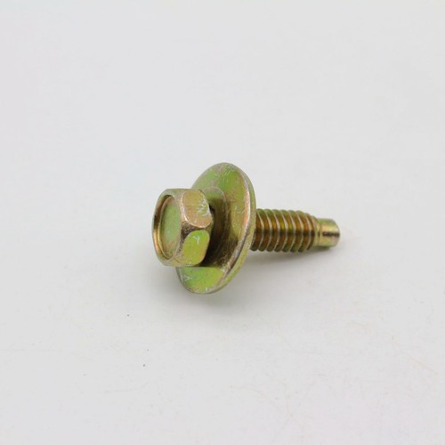 10 Body Bolts 1/4-20 X 7/8 3/4" Washer O.D. 7/16 Hex Head With Dog Pt For Ford - Picture 4 of 5