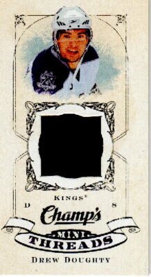 2008-09 Upper Deck Champ's Mini Threads #CT-DD Drew Doughty Los Angeles Kings