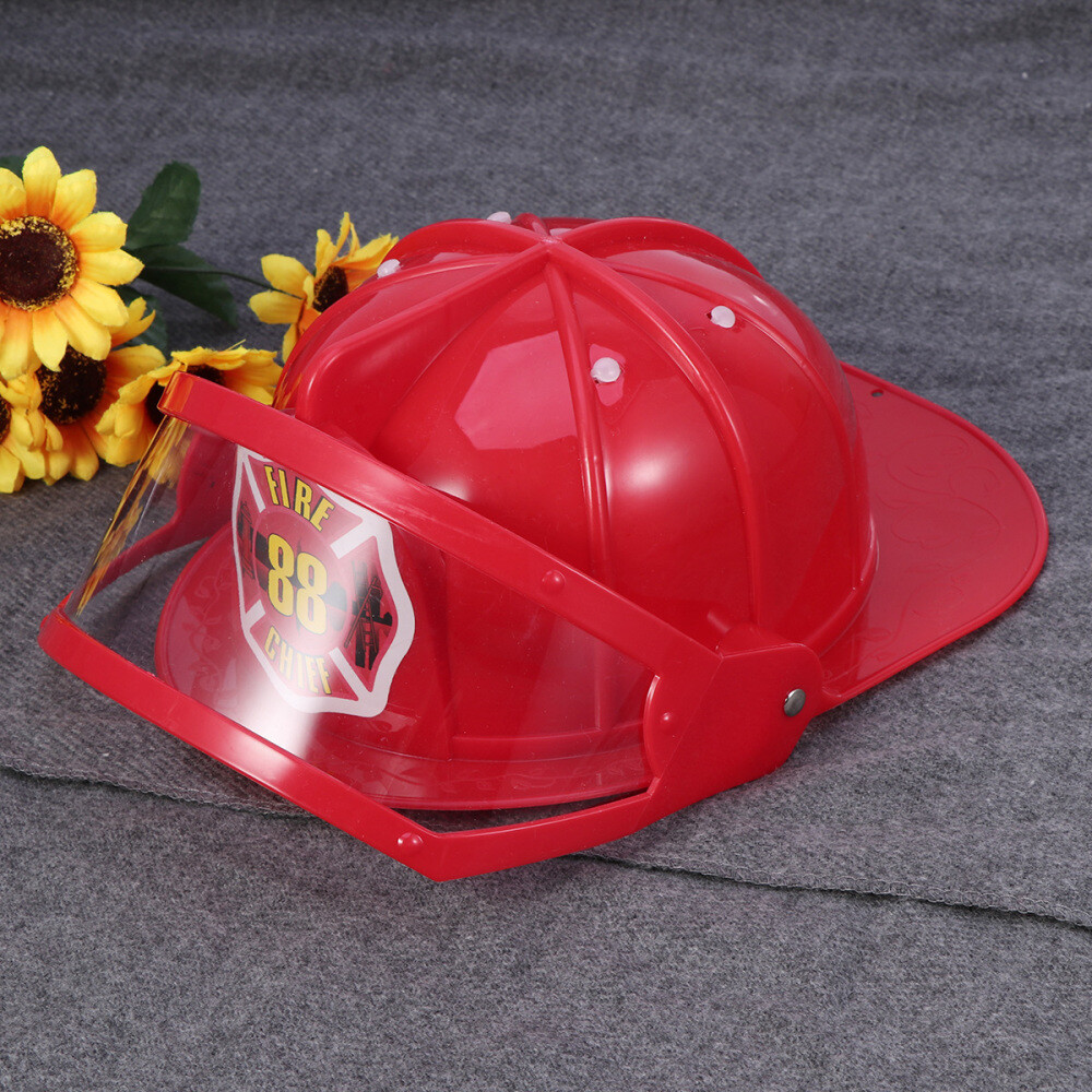 Kids Firefighter Kids Role Play Toys Firemen Role Play Hats Safety Toy