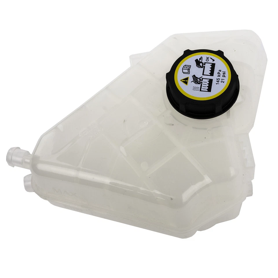 Tanque de expansión de desbordamiento de depósito de refrigerante con tapa para Ford Fiesta 2011-2019 Foto 3 de 4