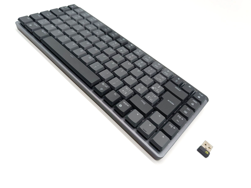 Logitech MX Mechanical Mini Kabellose Tastatur - Grafit AZERTY Französisch - Bild 4 von 4