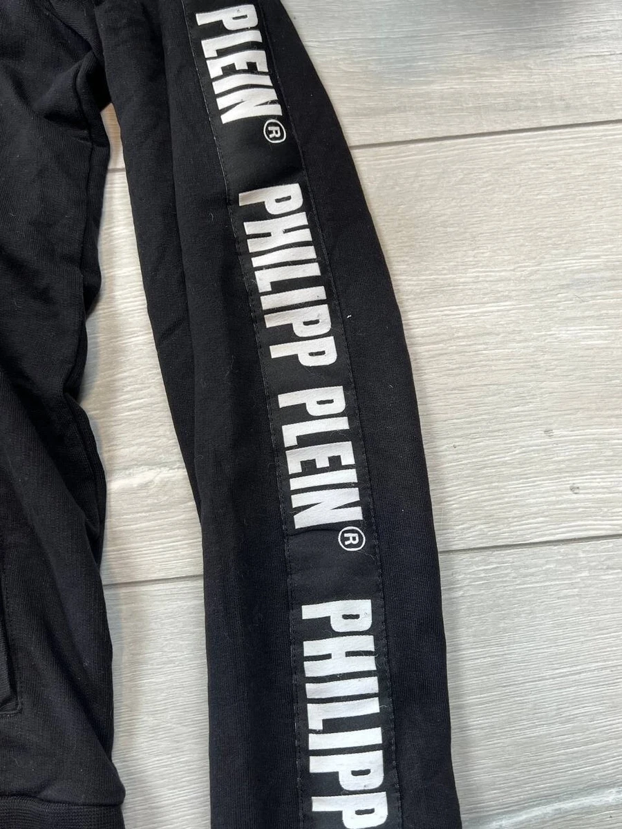 Philipp Plein Junior logo print sweatpants - Grey