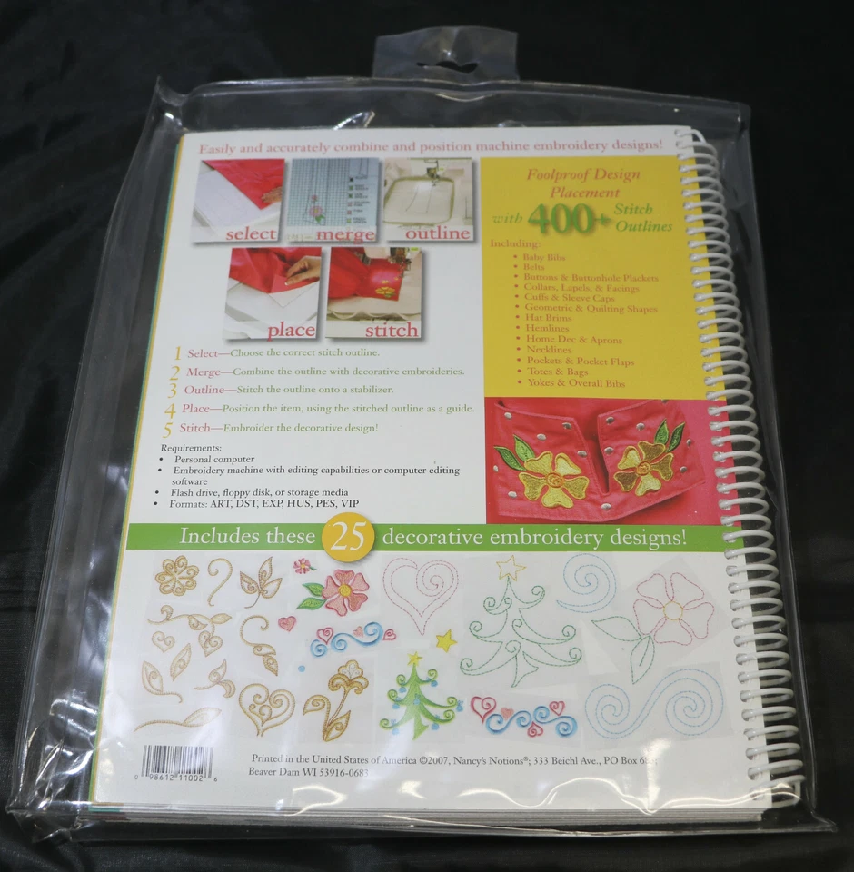 Bordado de lugar y puntada Amazing Designs usado Foto 2 de 2