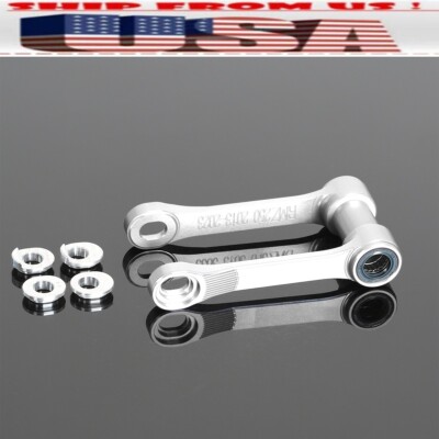 US SILVER ADJUSTABLE Lowering Link For SUZUKI RMZ250 2019-2025