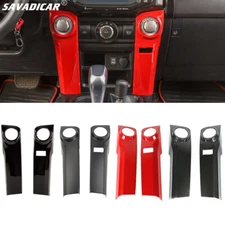 2x Center Console Dash Air Conditioner Panel Cover Trim Bezels For 4Runner 2010+