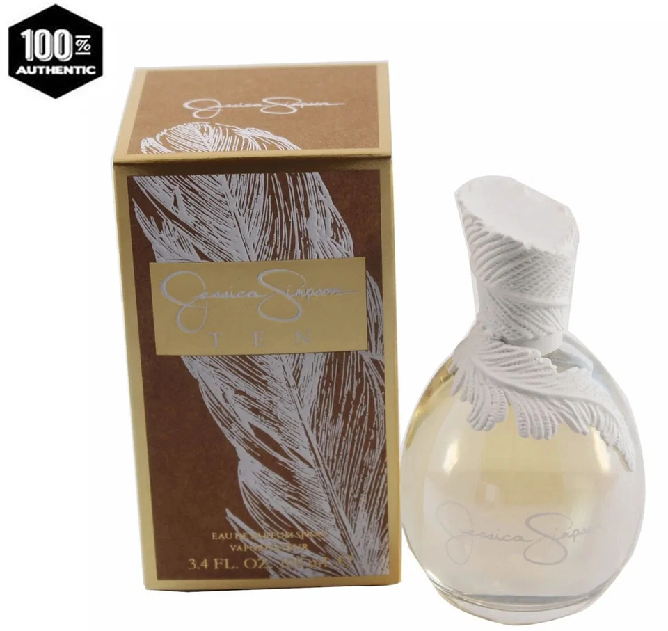Perfume Jessica Simpson TEN 3,4 oz / 100 ml EDP para mujer **Auténtico** Foto 3 de 4