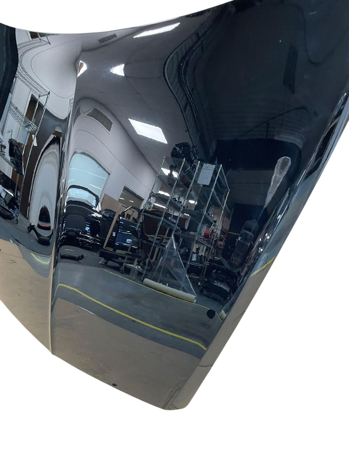 2018 BENTLEY BENTAYGA FRONT HOOD BONNET PANEL BLACK SAPPHIRE (6905)
