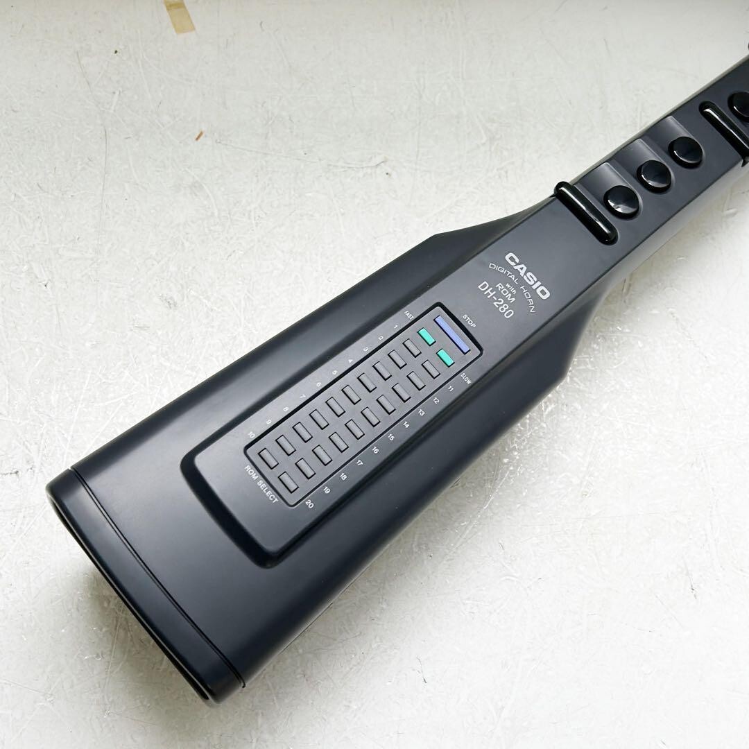 CASIO DH-280 カシオ デジタルホーン ROM付 Casio DH-280 Digital Horn Sound Digital Audio Saxophone Used