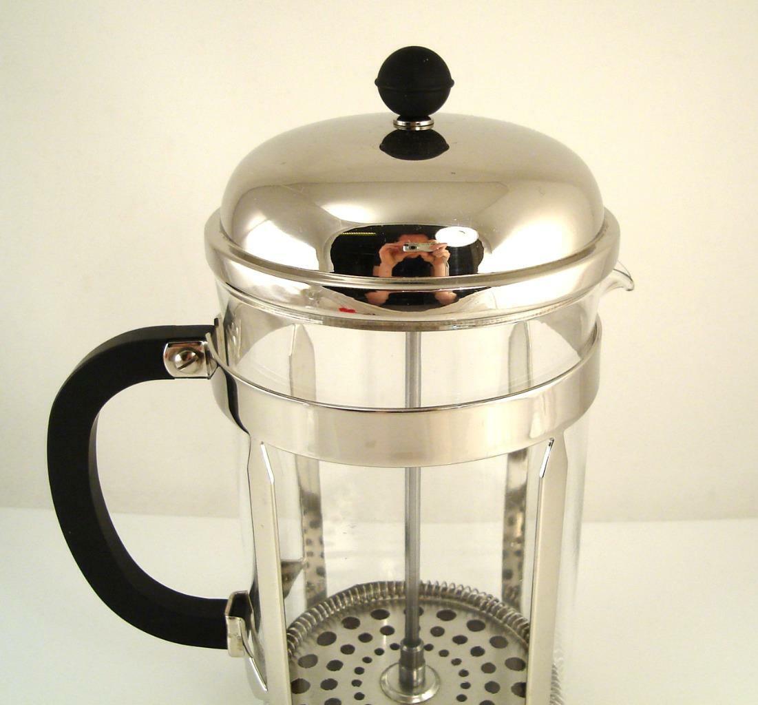 EXC BIG MELIOR PYREX 12 Cup French Press Coffee Maker Plunger Melior