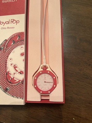Audemars Piguet Swatch Royal Pop Otto Rosso Limited Edition Pocket Watch Time