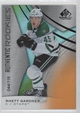 2019 SP Game Used Authentic Rookies Orange Rainbow 44/116 Rhett Gardner #179 0v7