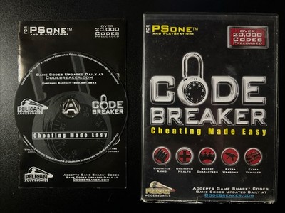 CODE BREAKER for PSone Cheating Made Easy Pelican Accessories DISC ONLY UNTESTED