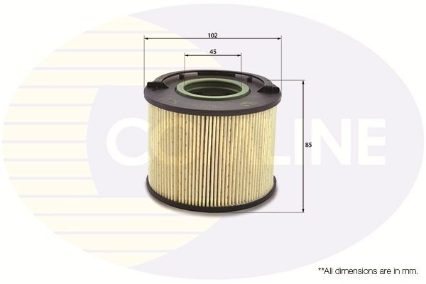 Fuel Filter 102mm Outer ⌀ Fits Audi Q7 Porsche Cayenne VW Touareg COMLINE EFF152