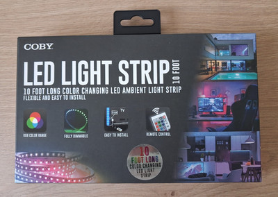 COBY LED LICHTSTREIFEN 10 FUSS / 3 METER
