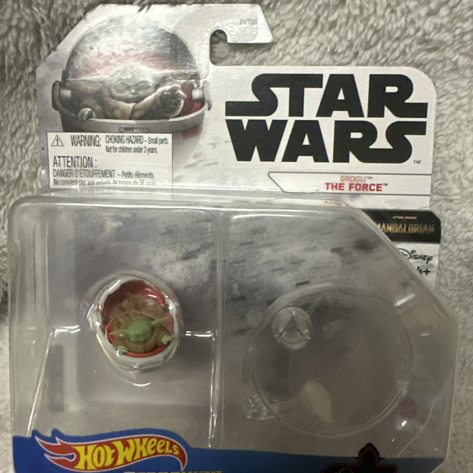 Star Wars Hot Wheels Starships MandalorianThe Child The Force Grogu Hover Pram