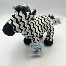Ganz Webkinz Plush Pet Zig Zag Zebra Retired ...
