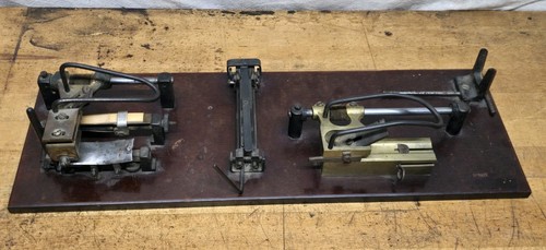 Antique Reed Making Machine Brass Patented Woodwind Instruments