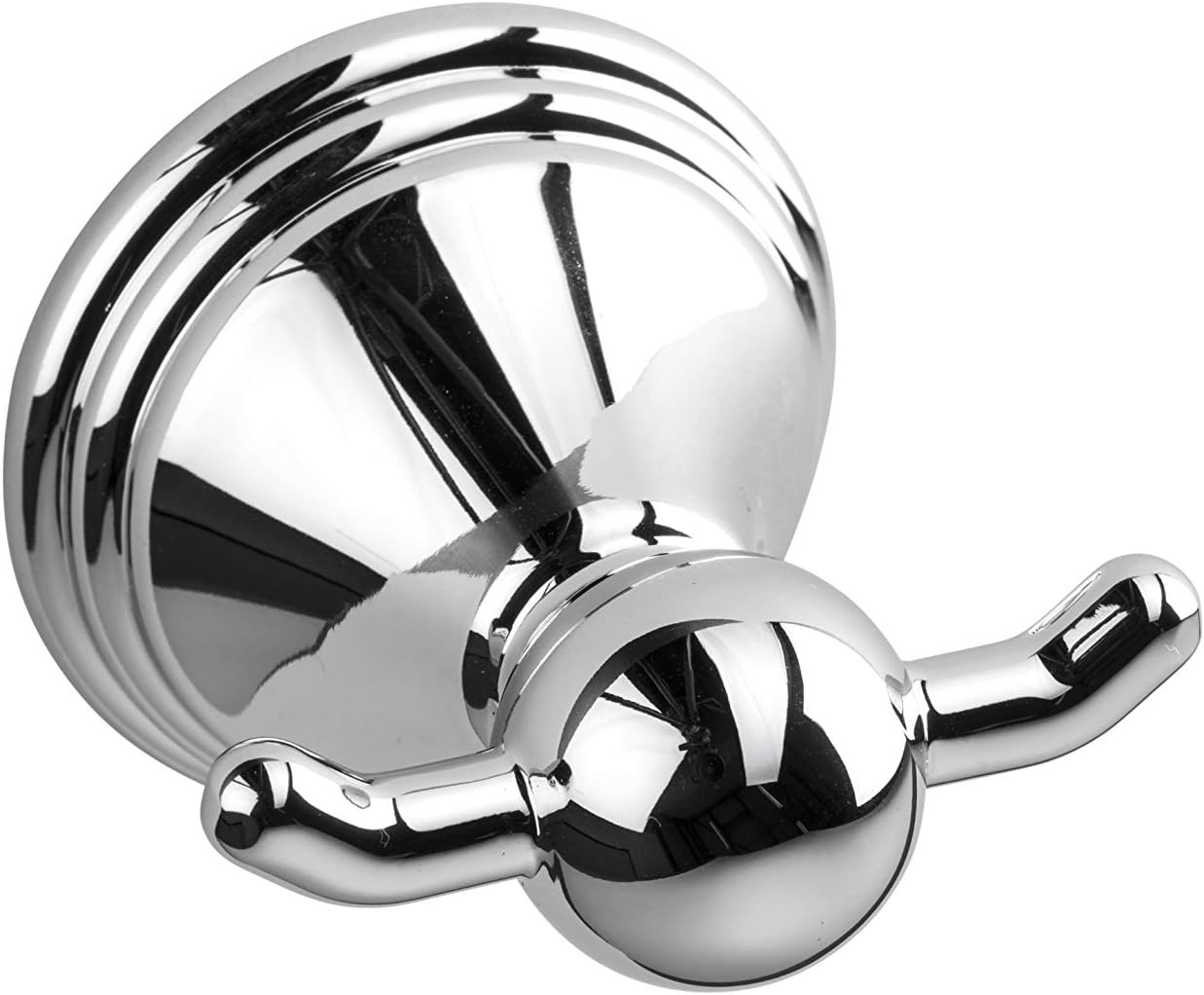 Croydex Westminster Wall Mounted Robe Hook with Zinc Alloy Construction, Chrome