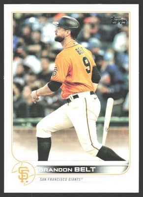 2022 Topps Series 2 MLB Baseball 632 San Francisco Giants Brandon Belt