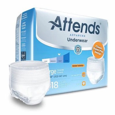 Unisex Adult Absorbent Underwear Advanced Pull On with
