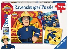 Ravensburger 09386 - Sam Il Pompiere Puzzle, 3 x 49 Pezzi pjmi