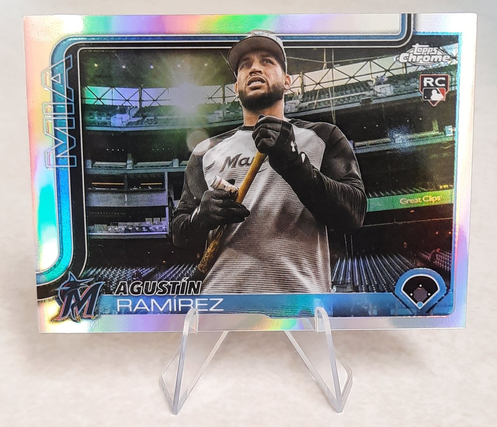 2025 Topps Chrome Update Agustin Ramirez #USC200 Image Variation (RC)