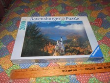 2012 Ravensburger Schloss Neuschwanstein Castle 2000 Pc Panorama Puzzle SEALED