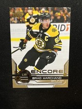 24-25 UD Extended Series Hockey Gold Parallel Encore E-5 Brad Marchand