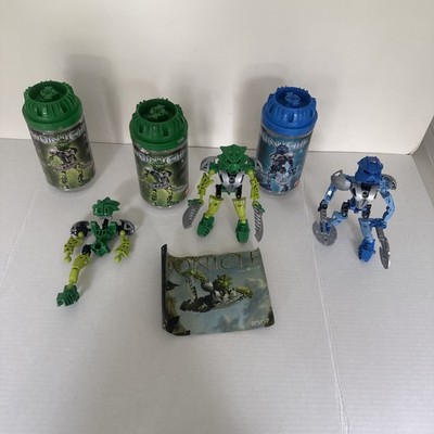 LEGO Bionicle Toa Nuva 3 Set. 2 Lewa Nuva-8567; 1 Gali Nuva-8570