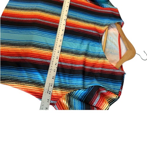 Crazy Train Women’s 2XL Colorful Southwestern Aztec Dress MINI STRETCH H123 - Picture 6 of 6