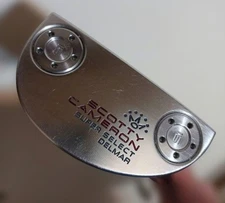 Scotty Cameron Super Select Del Mar Putter Stainless Steel Silver Flat Head