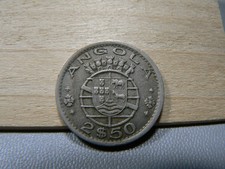 Angola 2.5 Escudos 1956 Coin