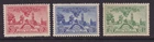 AUSTRALIA PRE DECIMAL 1936 CENTENARY SOUTH AUST SET (3) MINT/MH (SC39)