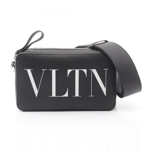 Valentino Garavani VLTN Shoulder Bag Bag Leather Black Used