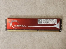 G. SKILL DESKTOP MEMORY RAM STICK 4GB DDR3-1600 PC3-12800 F3-12800CL9D-4GBNQ