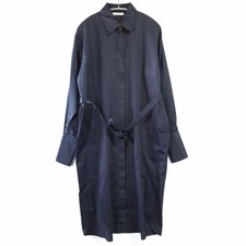 CELINE Phoebe Philo era cotton shirt dress navy size 38 from japan woman JAPAN