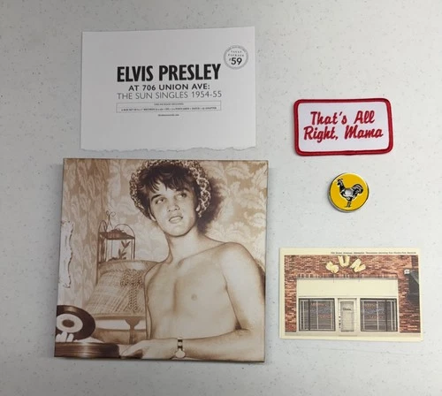 Elvis - Third Man Vault #59 Elvis Presley @ 706 UNION AVE: THE SUN SINGLES New!
