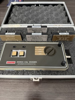 Keithley 35080A kVp Divider (Mammo/Diagnostic) with detector/filter modules