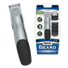 Wahl Groomsman Battery Operated Facial Hair Trimmer For Beard & Mustac