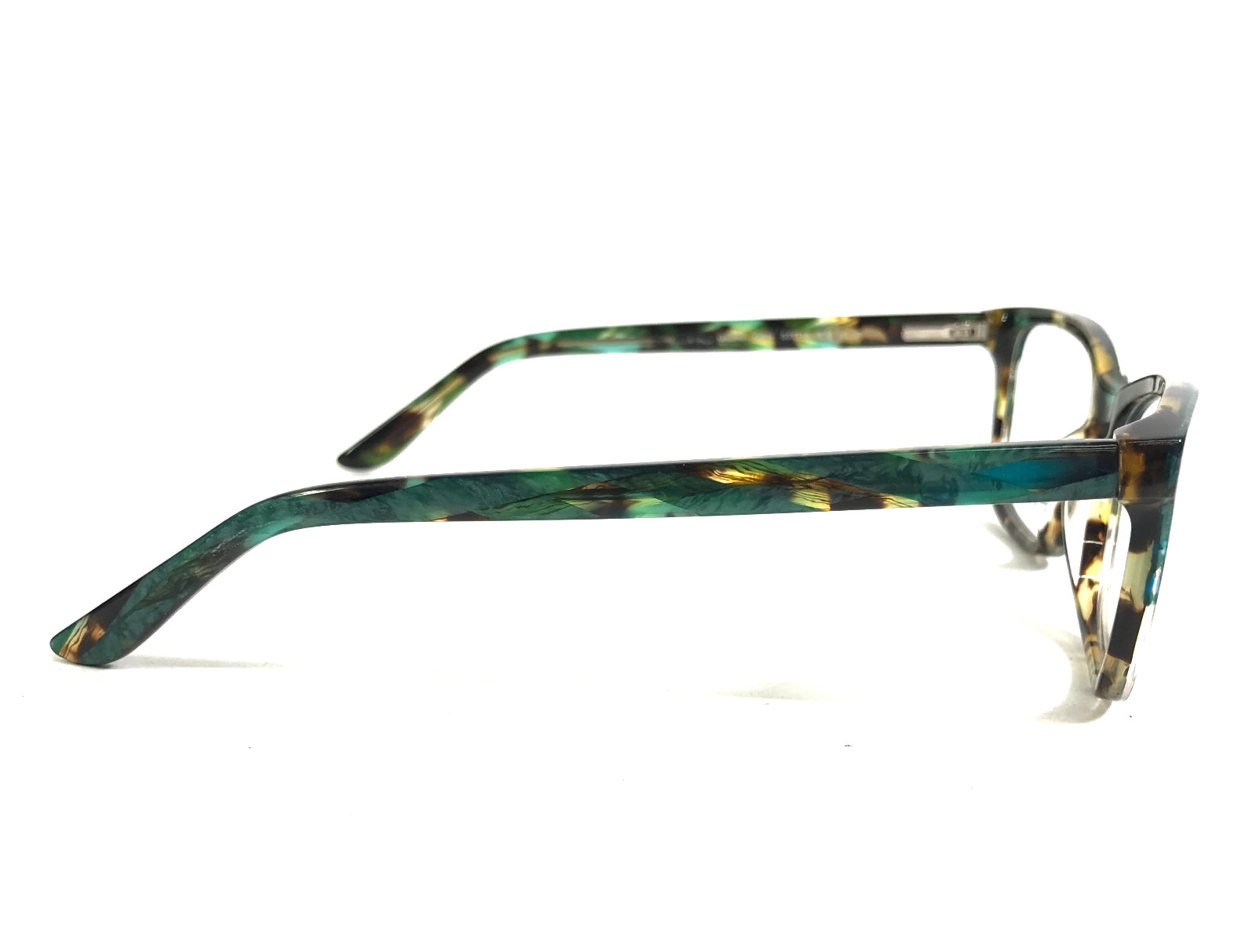 GX by Gwen Stefani Eyeglasses Frames GX062 GRN Green Tortoise Cat Eye 53-16-135