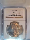 1883-O Morgan Silver Dollar NGC MS64 S$1 New Orleans Minted Beautiful Coin!!