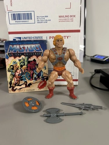 masters of the universe he-man complete vintage