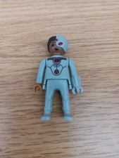 Cyborg - Kinder Surprise Egg x DC Playmobil Mini Action Figure