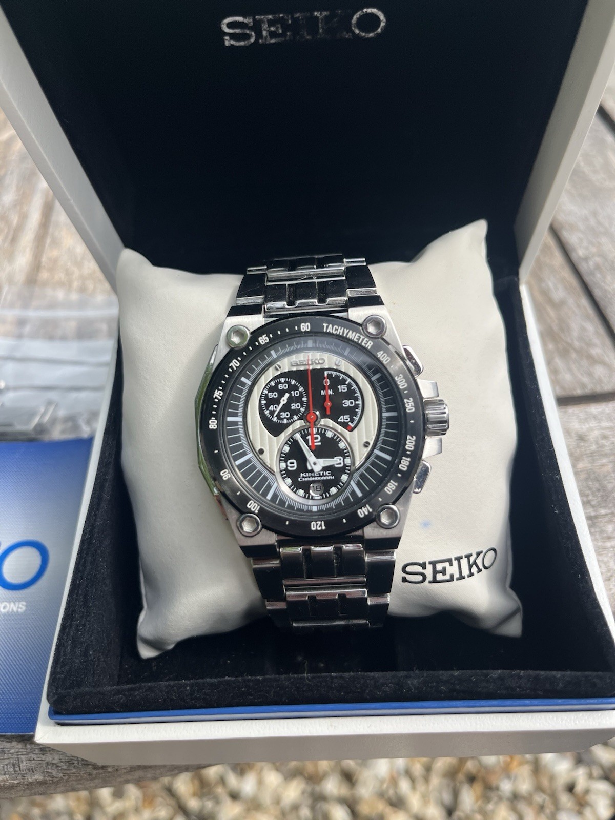 Super Rare Seiko Sportura Chronograph SNL 053 Ovao