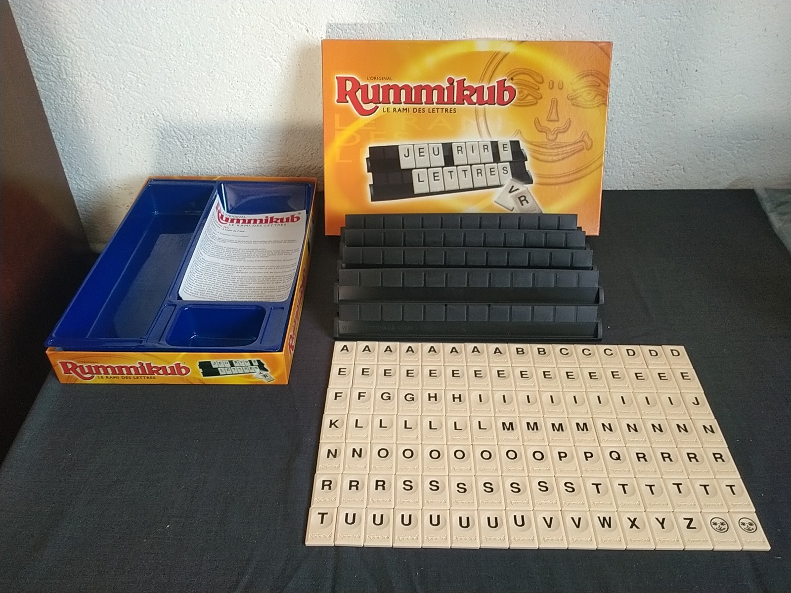 jeu De Société parker rummikub lettres complet Parfait État Liv Offerte !!!!