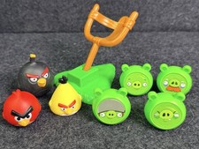 Angry Bird Knock On Wood Game Replacement Pieces Launcher and Figures