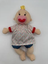 Manhattan Toy Wee Baby Stella Baby Doll Toy Blonde Magnetic Pacifier