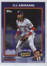 2024 Topps x Chris Berman Boomer's Baseball CJ Abrams #98 16we